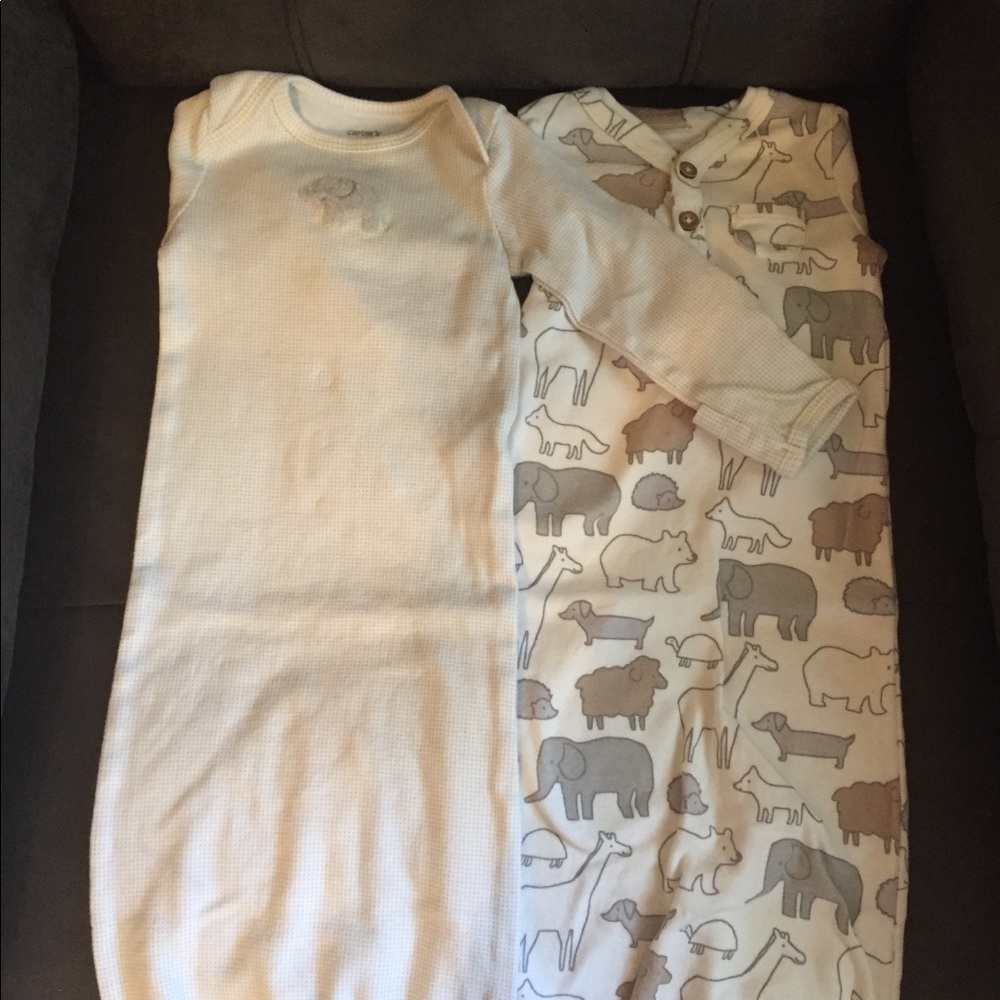 Open bottom sleep sacks